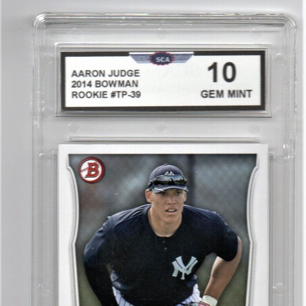 AARON JUDGE 2014 BOWMAN ROOKIE CARD NEW YORK YANKEES OUTFIELDER